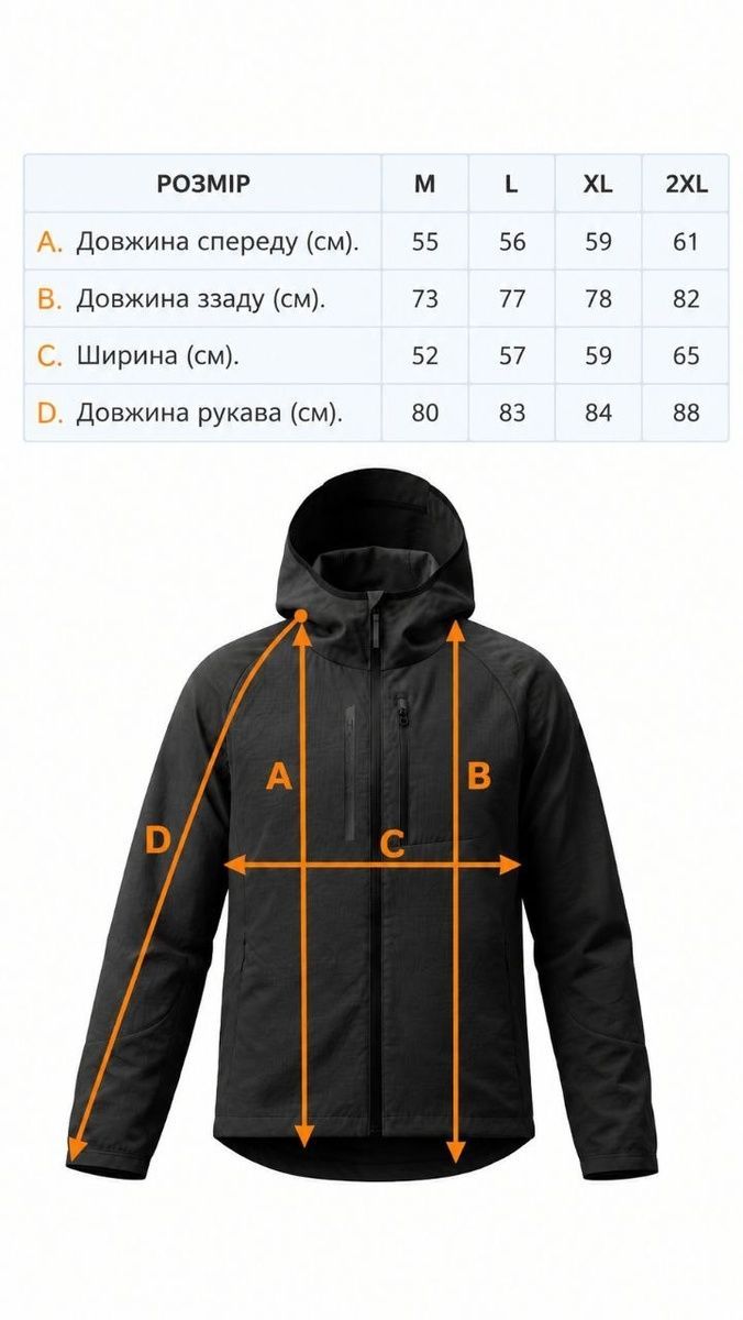 Вітровка HardKit Storm Shell 964771-M фото