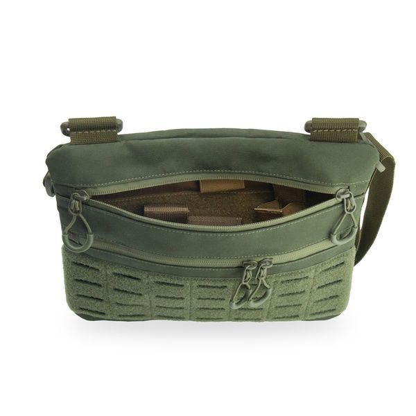 Тактична чоловіча сумка через плече RoKit Olive M із MOLLE та панеллю велкро 9377271-НК фото 5
